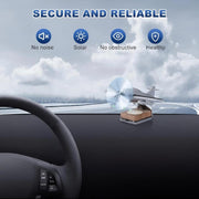 New Solar Powered Aeroplane car Air Freshner-x Bulb
