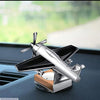 New Solar Powered Aeroplane car Air Freshner-x Bulb